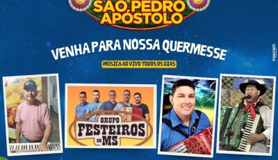 94ª Festa de São Pedro Apóstolo - Padroeiro começa hoje em Bonito