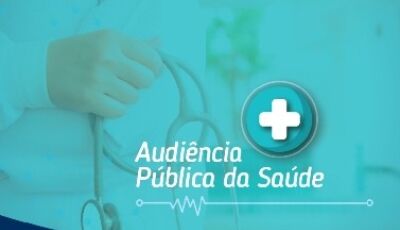 Audiência Pública da Saúde acontece nesta quarta-feira