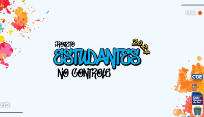 Prêmio especial será anunciado na segunda live do projeto Estudantes no Controle 2024