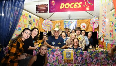 Apadrinhado por Paulo Corrêa, Grupo Onça Pintada marca presença na festa junina da ALEMS