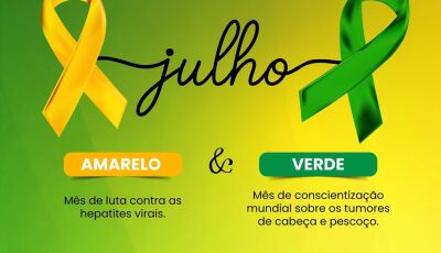 Julho Amarelo e Verde no Laboratório Bonito - Duas ações importantes para a saúde pública no Brasil.