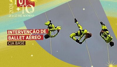 Festival de Bonito Recebe espetáculo de Ballet Aéreo com a Renomada Cia Base