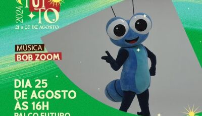 Bob Zoom no Festival de Inverno de Bonito: Diversão e Aprendizado para Crianças neste Domingo