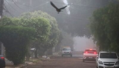 Intensa frente fria avança e provoca chuva e frio em Mato Grosso do Sul