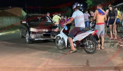 Motociclista com farol apagado morre em acidente grave em MS