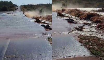 Barragem estoura, leva casas e deixa moradores desesperados em MS