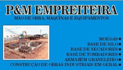 P&M Empreiteira: Construção e Locação em Bonito! 