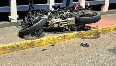 Motociclista envolvido em acidente com morte estava bêbado e não era habilitado