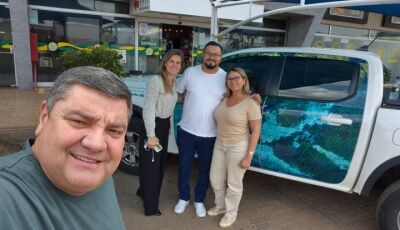 Prefeito de Bonito Viaja para São Paulo em Busca de Novas Conquistas para o Município