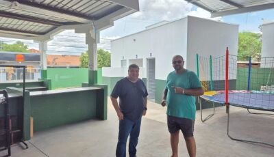 Prefeitura de Bonito entrega novos banheiros na Feira do Produtor