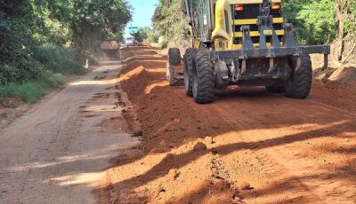 Estrada de acesso ao Aterro Sanitário de Bonito está fechada