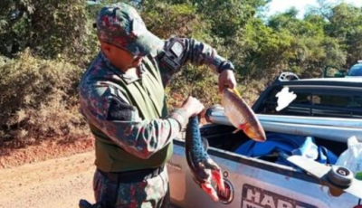 Homem é preso por pesca ilegal no município Bonito