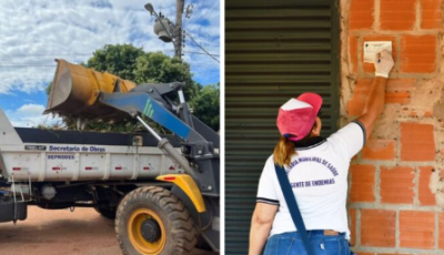 Saúde e Obras iniciam mutirão de limpeza na próxima semana