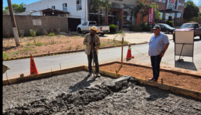 Prefeito Josmail destaca obras de faixas elevadas na Rua das Flores para melhorar segurança