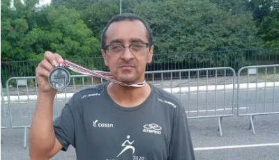 Corredor de 52 anos passa mal, cai e morre durante meia-maratona 