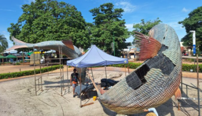 Monumento símbolo de Bonito, Piraputangas passam por revitalização