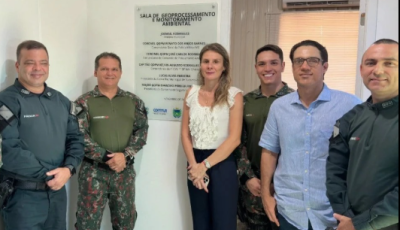 Presidente do Conselho de Segurança participa de inauguração de sala de geoprocessamento 