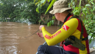 Criança de 9 anos e mulher morrem afogadas em rio de Cassilândia