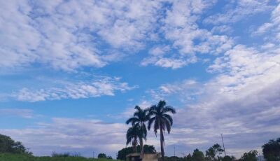 Bonito terá dia de sol intenso e calor com máxima de 37°C