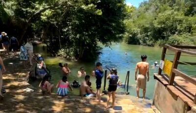 Balneário de Bonito (MS) lotado, fim de ano chegou, assista na LIVE