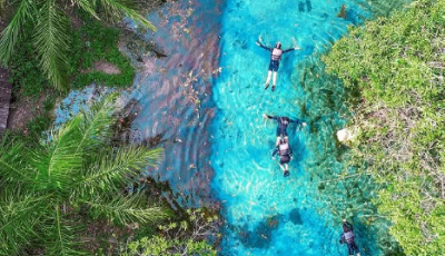Mergulhe no Paraíso: Flutuação na Nascente Azul