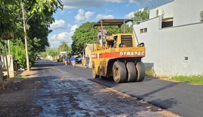 Prefeitura de Bonito começa pavimentação na Vila Machado