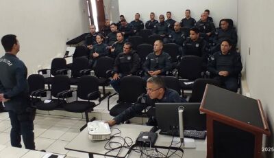 Polícia Militar realiza reunião de trabalho com efetivo policial em Bonito