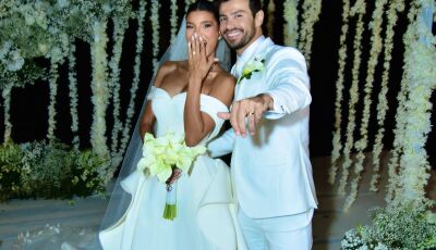 Cantor Mariano se casa com Jakeline Oliveira e artistas de MS se emocionam com cerimônia