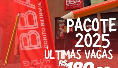 Aprenda Inglês ou Espanhol em Bonito com a BBA  Matrículas Abertas!