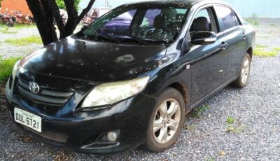 Leilão do Detran-MS tem Corolla com lance inicial de pouco mais de R$ 10 mil