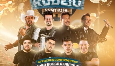Bodoquena celebra 45 anos com rodeio e grandes shows a partir de amanhã