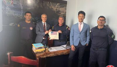 Comandante da GMB recebe visita dos membros do consulado dos EUA
