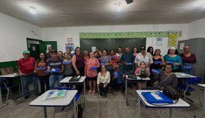 Aula inaugural do Programa Brasil Alfabetizado é realizado na Escola Durvalina Dorneles  