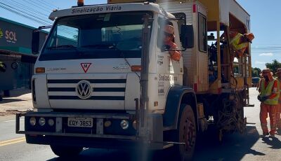 Obras da ciclofaixa avançam em Bonito e garantem mais segurança para ciclistas 