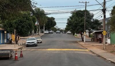 Rua 29 de Maio já está liberada para o tráfego em Bonito