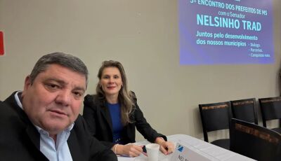 Prefeito e vice-prefeita de Bonito participam do  5&ordm; Encontro dos Prefeitos de MS