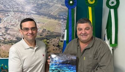 Josmail Rodrigues recebe fotógrafo de natureza Hudson Garcia
