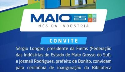 Biblioteca da Indústria do Conhecimento do Sesi será inaugurada amanhã em Bonito