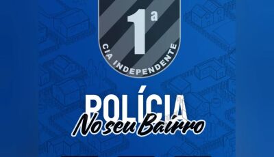 Projeto "Polícia no Seu Bairro" será realizado hoje na Vila Mimito em Bonito