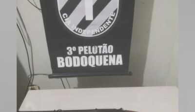 Polícia Militar prende homem e apreende arma de fogo em Bodoquena