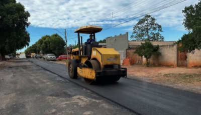 Vila Jaraguá: obras de pavimentação começam a transformar o bairro