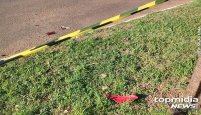 Homem morre após ser atropelado; motorista fugiu sem prestar socorro em MS 