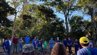 Prefeitura de Bodoquena apoia projeto para recuperação de nascente