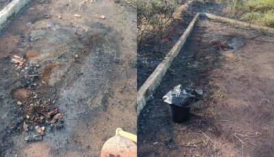 Mulher e criança são encontradas carbonizadas em MS