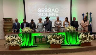 Sessão Solene marca o início das comemorações dos 45 anos de Bodoquena
