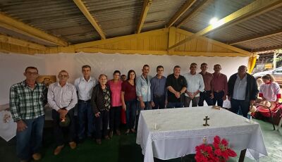 Prefeito Josmail prestigia tradicional Festa de Santo Antônio na zona rural de Bonito