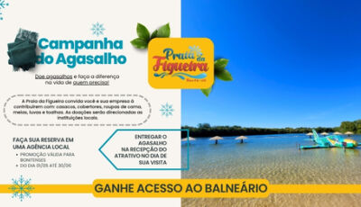 Campanha do Agasalho na Praia da Figueira: Ingresso Grátis com Solidariedade