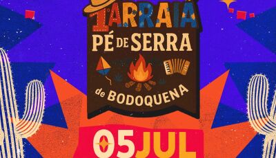 Bodoquena realiza "Arraiá Pé de Serra" no dia 5 de julho