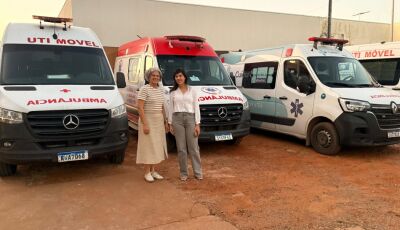 Hospital de Bodoquena agora conta com duas UTIs móveis para transporte intensivo de pacientes