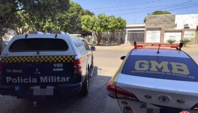 Ação conjunta entre GMB e PM recaptura foragido da justiça no bairro Bom Viver